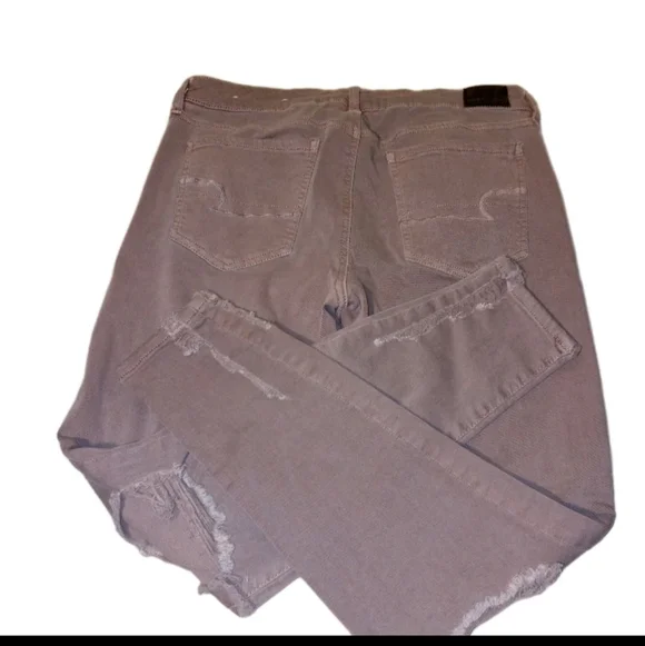 American Eagle Next Level Stretch Distressed Jeggings 12 - Picture 2 of 12